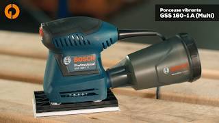 Bosch GSS 1601 A Multi 3 en 1 Ponceuse vibrante  Fixamifr [upl. by Anaylil]