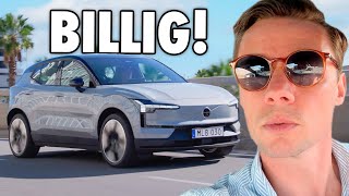 TEST Rystet og henrykt over Volvos nye billige baby elbil EX30 [upl. by Elconin81]