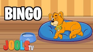 BINGO  Nursery Rhymes  Kids Songs  JoolsTV Trapery Rhyme [upl. by Farr]