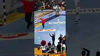 Best goalkeeper save in handball 💫🥅 bestofhandball handball trending sports handballgoalkeeper [upl. by Aihtnic484]