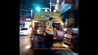 Garbage day in Tainan Taiwan [upl. by Marba555]