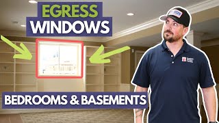 Egress Windows Basements amp Bedrooms [upl. by Notna]