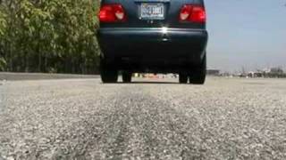 Formula Doofus  Mercedes E320 Turbo 8psi Takeoff untuned [upl. by Kealey]