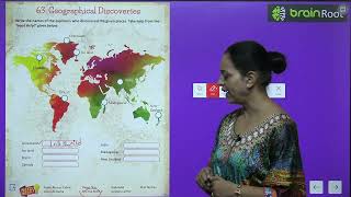 BRAIN ROOT GK CLASS 8 CHAPTER 63 GEOGRAPHICAL DISCOVERIES [upl. by Ixela763]