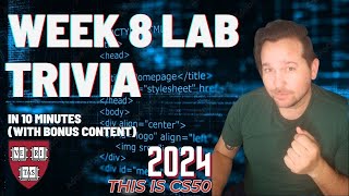 CS50 Trivia  CS 50 Week 8 Lab Trivia  Beginners Guide 2024 [upl. by Yelnek]