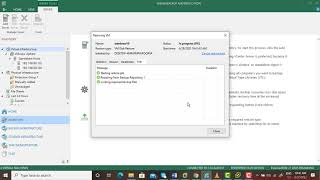 Restore Virtual Disk in Veeam Backup amp Replication [upl. by Noret]