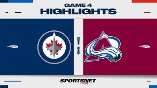 NHL Game 4 Highlights  Jets vs Avalanche  April 28 2024 [upl. by Gibbons230]