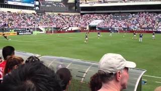 Cristiano Ronaldo Pleasing the Crowd During WarmUp [upl. by Ecarg501]