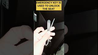 How to open Honda Hsmart seat lock Easyway to open Honda Dio seat lockhondaactiva6g bs6 activa [upl. by Chic]