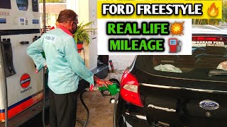 Ford Freestyle Petrol Mileage 💥 Real Life Condition 🔥 ✔️ [upl. by Galvin]