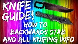 ULTIMATE KNIFE GUIDE How To Backwards Stab amp All Knifing Info  Black Ops 3 Zombies [upl. by Arny]