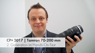 Tamron SP 70200 mm f28 G2  Telezoom in der 2 Generation im HandsOnTest Deutsch [upl. by Annahaj]