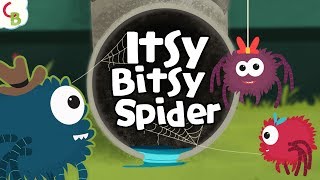 Itsy Bitsy Spider Song with Lyrics  Nursery Rhymes for Kids from Cuddle Berries [upl. by Ellertal515]