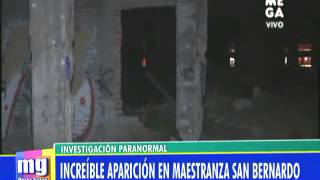 Increíble aparición paranormal en maestranza San Bernardo  Mucho Gusto  17072013  Mega [upl. by Hanimay]