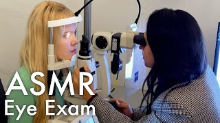 ASMR Real Eye Exam in London Unintentional Real Person ASMR [upl. by Nhguavad]