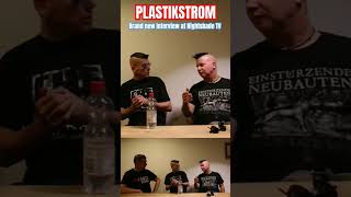 PLASTIKSTROM  Brand new interview at Nightshade TV plastikstrom punk wave electropunk gothic [upl. by Estrellita]