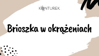 Brioszka w okrążeniach  ścieg angielski na okrągło  ścieg patentowy na okrągło  ściągacz [upl. by Derk]