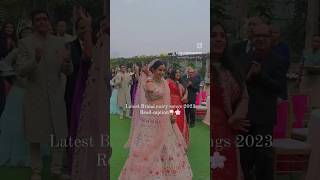 Bridal Entry Songs  O piya  Wedding Choreography by DhruviShahDance dsdchoreography [upl. by Phip]