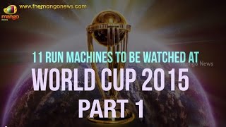 World Cup 2015 11 Run Machines to watch out for  Part 1 [upl. by Whitelaw196]