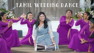 TAMIL WEDDING DANCE 2023 Bollywood dance  Aira Gaira Naa ready Nattu Nattu Varisu Balam [upl. by Ycnahc]