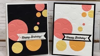 Birthday Banners Clean and Simple  Stampin Up [upl. by Partridge]