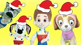 Patrulla canina español y paw patrol bebes cachorrosespecial NavidadVideos de papa noel y regalos [upl. by Odnolor]