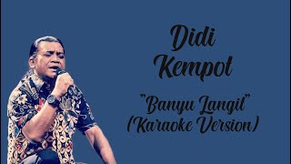 Didi Kempot  Banyu Langit  Karaoke Version  By  LC Karaoke [upl. by Areta]