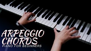 What Are Arpeggiated Chords and How to Play Them Hallelujah Intro Lesson with Arpeggios [upl. by Assennev]