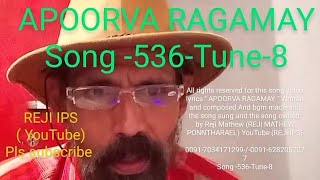 APOORVA RAGAMAY 536Tune8 [upl. by Downing]