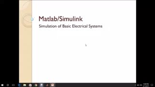 Matlab Simulink Tutorials for beginners Sim Power SystemsBasics of Matlab Simulink [upl. by Kanal712]