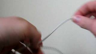 Tying a regulator necklace [upl. by Einoj]