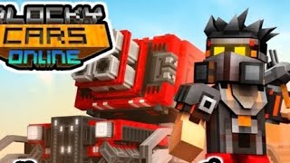 jugando blocky cars Con luis rayó y franco [upl. by Codel]