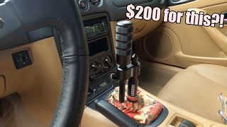 is a 200 shift knob worth it quot we are likewise quot shift knob install [upl. by Yrrap]