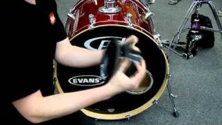 KickPort Bass Drum Enhancer Demonstration w PDP Maple Kick [upl. by Mandi]