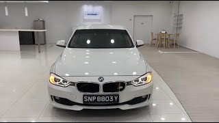 BMW 316I 16 AT ABS HID 2014 White Push Start SNP8803Y [upl. by Kitrak768]