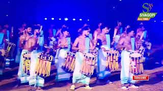 Kerala Traditional Drums  Chenda Melam Performance  Indian Temple Music [upl. by Eiznikam]