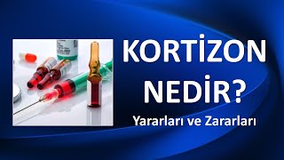 KORTİZON Yararları ve Zararları Nelerdir [upl. by Imelida]