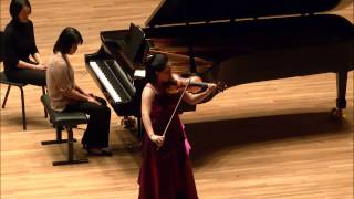 Minami Yoshida Part 2  Menuhin Competition 2014  Senior SemiFinals [upl. by Martinsen552]