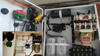 SUBMERSIBLE MOTOR STARTER CONNECTION WITH DRAWING [upl. by Athena]