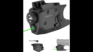 MampP Shield and Plus 9mm40 350lm Green Laser Light Combo from Defentac 350lm Rechargeable [upl. by Kyte]