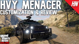 HVY Menacer Customization amp Review  GTA Online [upl. by Kilam757]