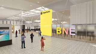 Brisbane Airport’s future International Terminal revealed [upl. by Gnolb]