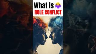 Role Conflict  Sociology in 1 min shorts sociology ugcnetsociology shorts roleconflict [upl. by Meesaw]