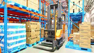 Zowell Mandown VNA Forklift VDA in Pharmaceutical Industry [upl. by Hedi]