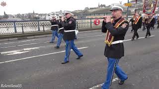 East Bank Protestant Boys Full Clip 4K  ABOD quotShutting The Gatesquot Parade 031222 4K [upl. by Kenimod]