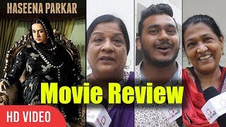 Haseena Parkar Public Review  Shraddha Kapoor Siddhanth Kapoor Ankur Bhatia  Movie Review [upl. by Nedyarb]