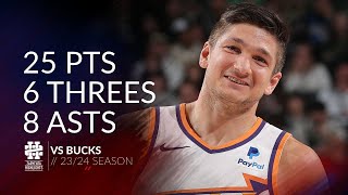 Grayson Allen 25 pts 6 threes 8 asts vs Bucks 2324 season [upl. by Aia]