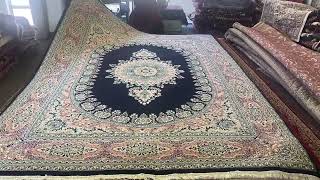 Tabriz carpet Size 400×300 cm navy premiumpersiancarpets capetown rugsandmats [upl. by Aznola]