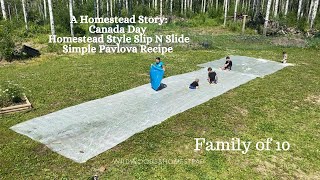 Homestead Slip N Slide Easy Pavlova Recipe DITL [upl. by Amado]