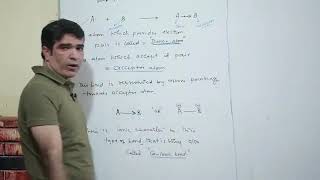 Coordinate covalentDative bond Lecture 59 By Sir Sattar Chang Chemistry Xi [upl. by Kory]